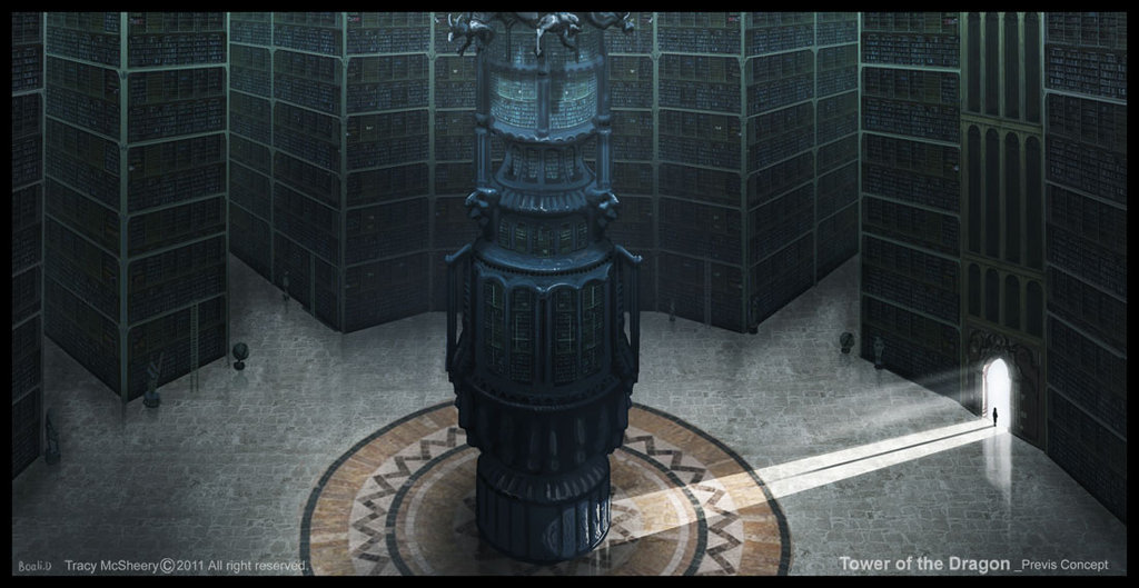 Here's an image to set you in the mood. This wonderful piece "Library" comes from BDBros.  