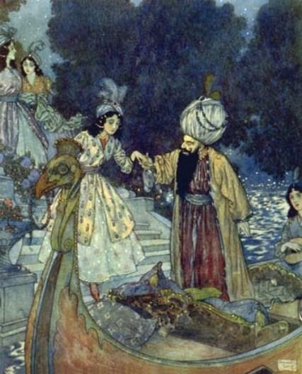 "Bluebeard" by  Edmund Dulac