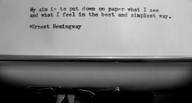 Typewriter, Sheet of Paper, Quote