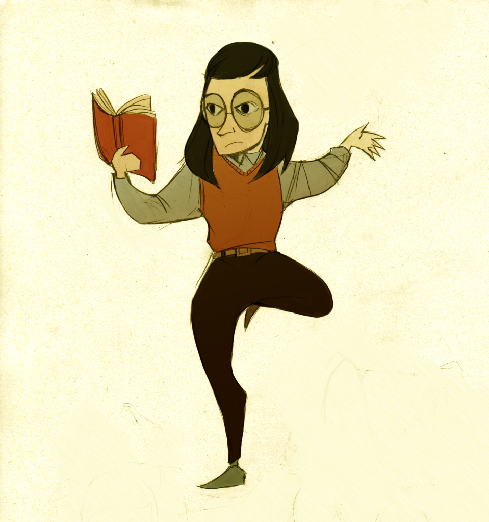 Lyra - Sacred Reading Position - The Reading Monk