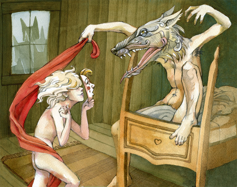 "Red Riding Hood" by Aaron Flynn. 