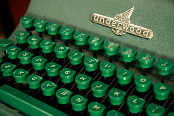 Green Typewriter